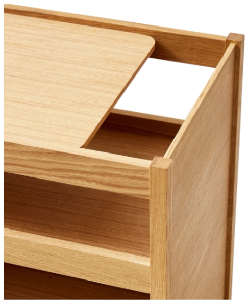 Form & Refine JOURNAL ORGANISER Eiche massiv